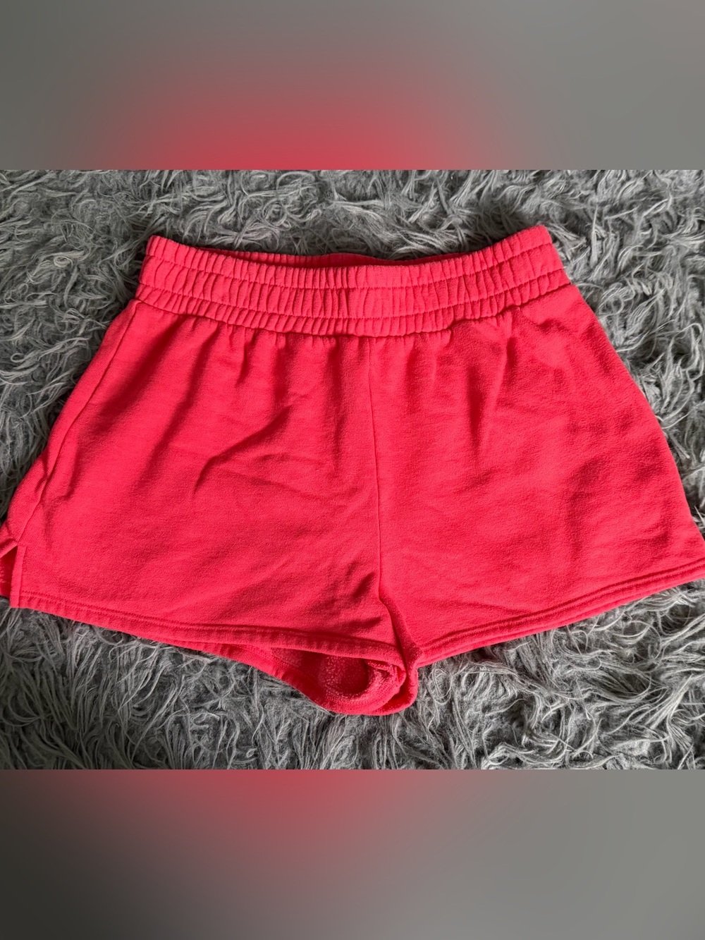 Year of Ours Bright Hot Pink Athletic Lounge Shorts-Anthropology